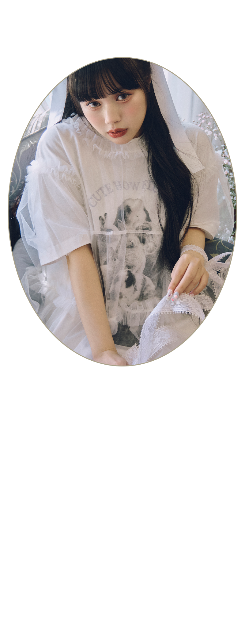 Fluffy rabbit tee - 3