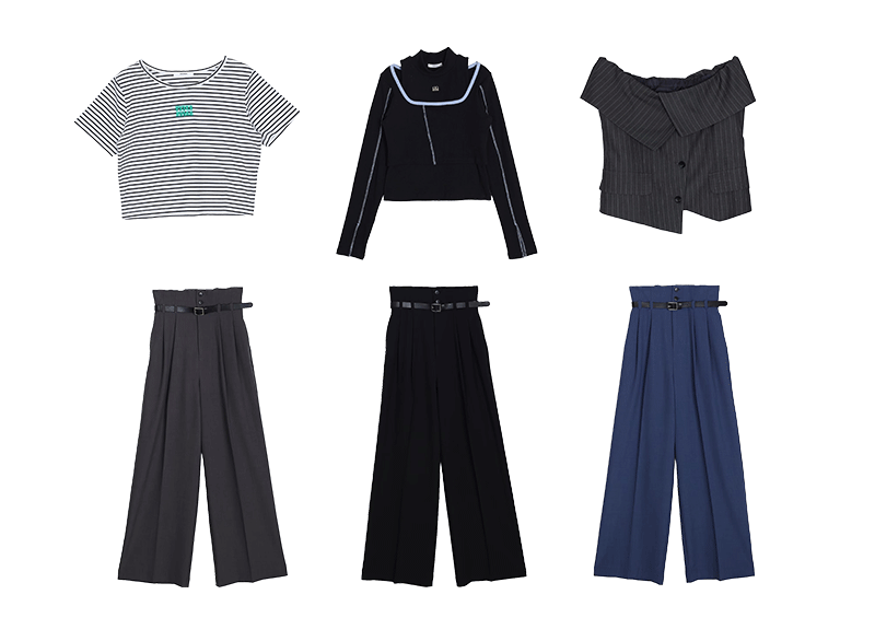 FAUX LEATHER BELT SUSPENDERS PANTS