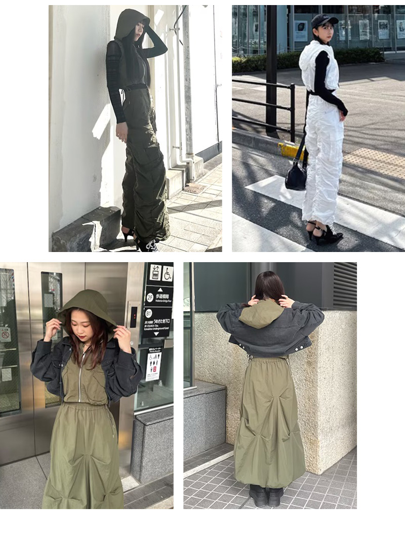 シャーリングセットアップ 上下購入で3,300円OFF 着画