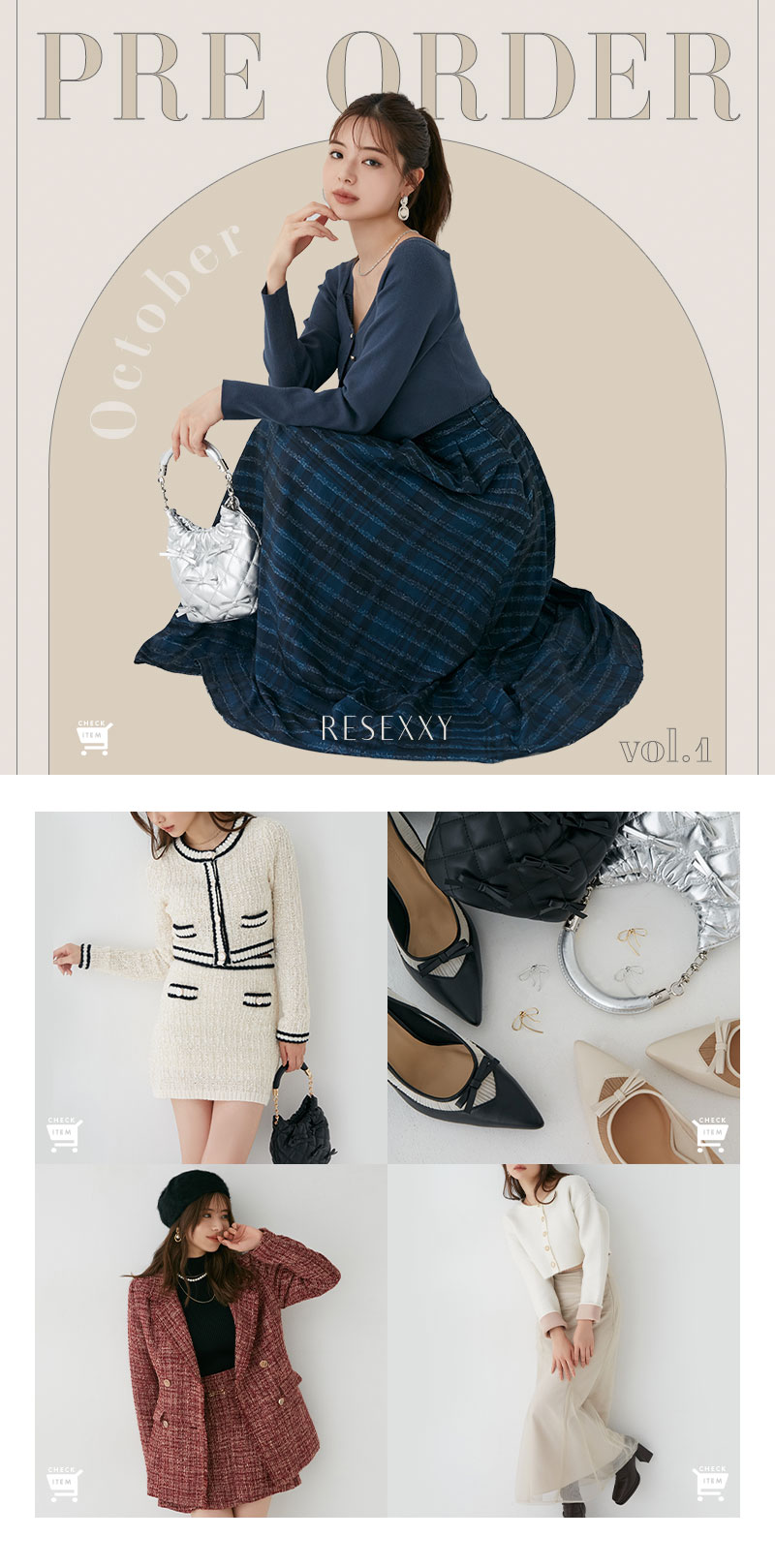10月PRE ORDER&#9312;