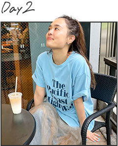 EVERYDAY TEE -30日間のTシャツコーデ-：2