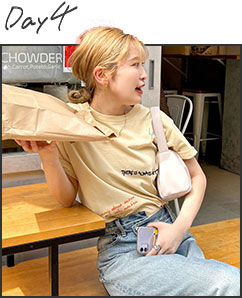 EVERYDAY TEE -30日間のTシャツコーデ-：4