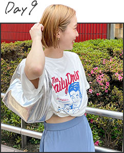 EVERYDAY TEE -30日間のTシャツコーデ-：9