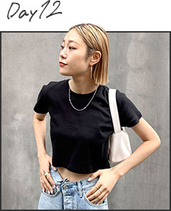 EVERYDAY TEE -30日間のTシャツコーデ-：12