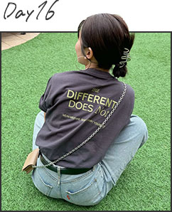 EVERYDAY TEE -30日間のTシャツコーデ-：16