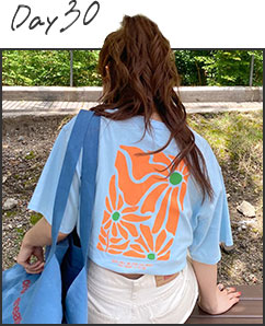 EVERYDAY TEE -30日間のTシャツコーデ-：30