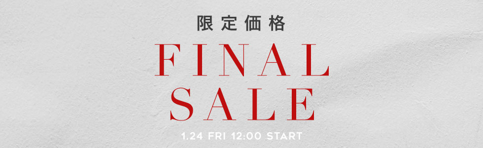 FINAL SALE