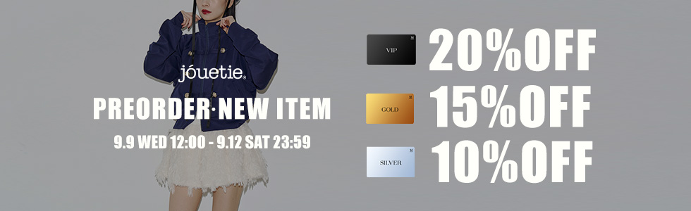 新作・予約 VIP20％OFF/GOLD15％OFF/SILVER10%OFF