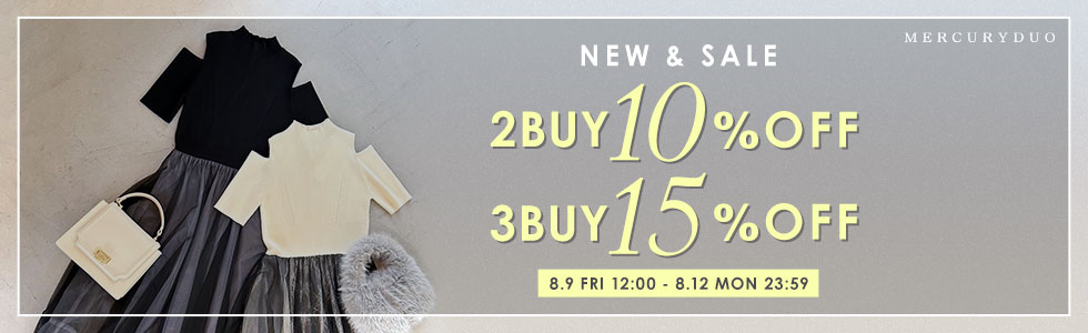 NEW & SALE 2BUY10％OFF 3BUY15％OFF