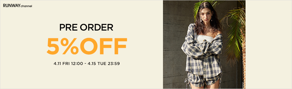 PRE order DAYS 5%OFFクーポン