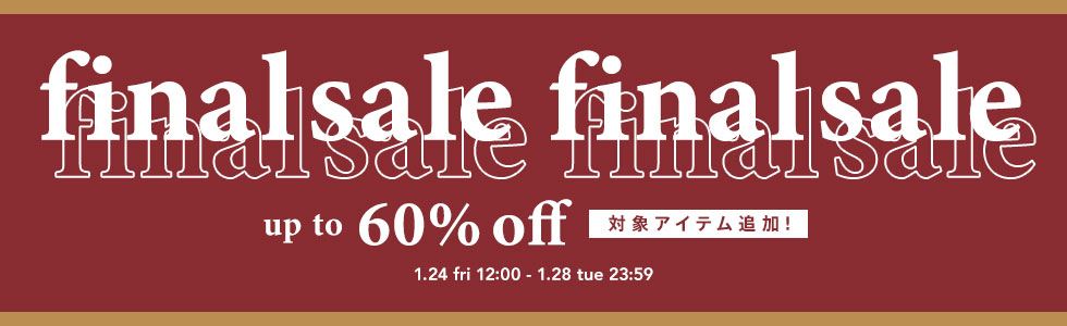 FINAL SALE