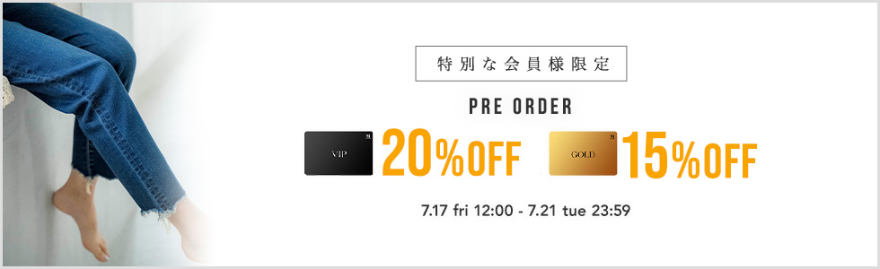 VIP20%OFF GOLD15%OFF