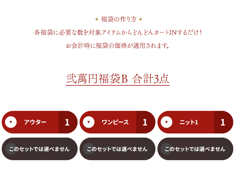 弐萬円福袋B