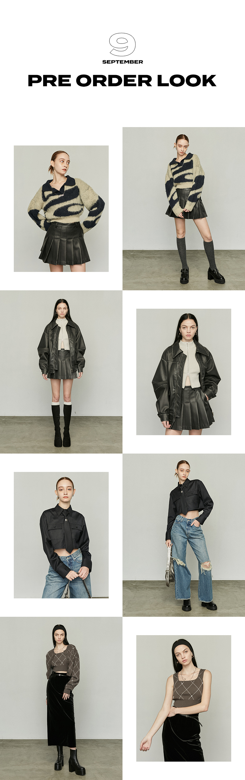 9月PRE ORDER LOOK